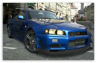 Nissan Skyline R34 HD Desktop Wallpaper Widescreen High Definition