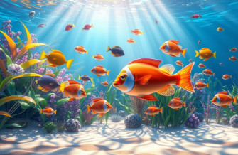 Fish Swimming Live Wallpaper