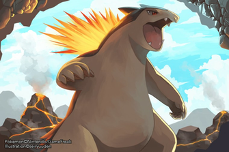 Typhlosion By Seiryuuden