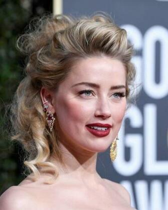 Amber Heard At Golden Globe Awards In Beverly Hills Top