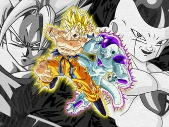 Za Vs Goku Para Colorir Desenhos