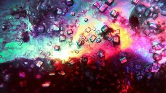 Abstract Colorful Psychedelic Color Wallpaper