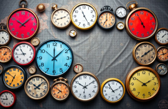 Time Zone Clock Wallpaper