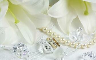 White Pearls Colors Wallpaper