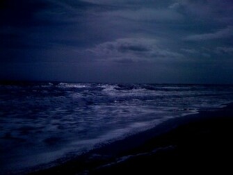 Beach At Night Wallpaper