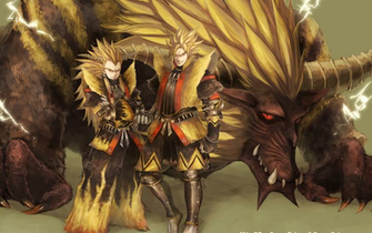 Dragon Ball Z Goku Vegata Monster Hunter