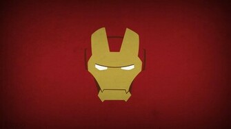 Minimalistic Superheroes Wallpaper