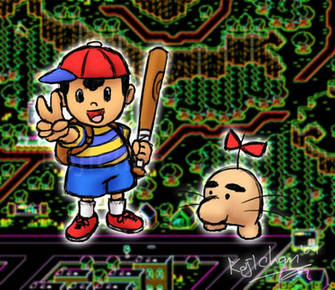 Pin Ness Earthbound Wallpaper