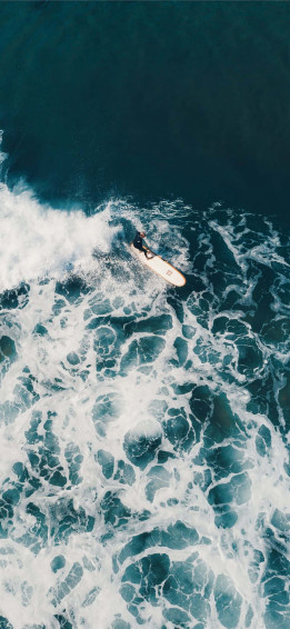 Surfing iPhone Wallpaper