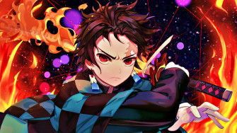 Demon Slayer Flame Tanjiro Wallpaper By Darkblood2004