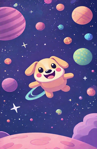 Doge Space Wallpaper