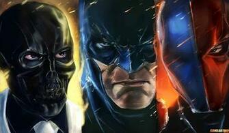 Batman Deathstroke Black Mask From Arkham Origins Wallpaper