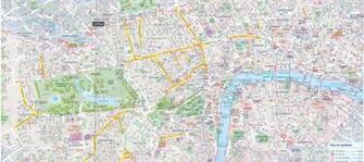 London City Map High Resolution Wallpaper