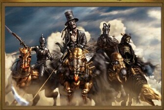 The Four Horsemen By Alwynt