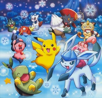Christmas Pokemon Artbooks Theanimegallery