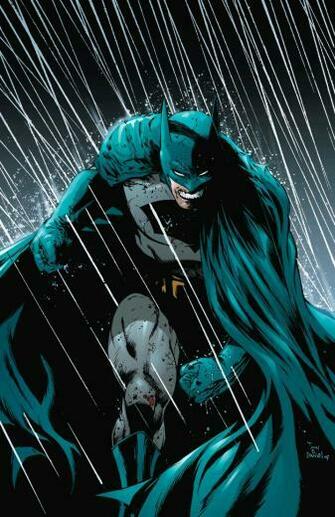 Mobile Batman In The Rain Phone Wallpaper I