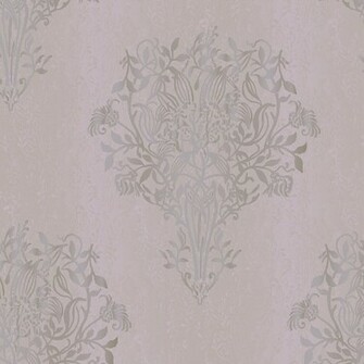 Purple Grey Cleo Vsn211130 Damask Wallpaper Contemporary Modern