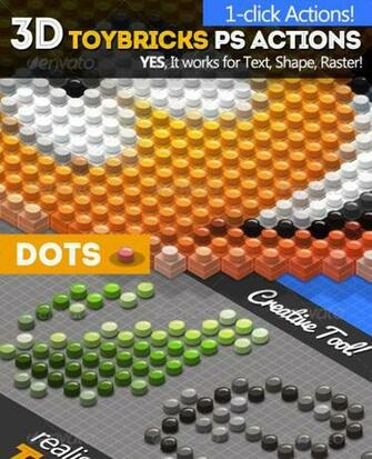 Toybricks Lego Text Effect Photoshop Tutorial