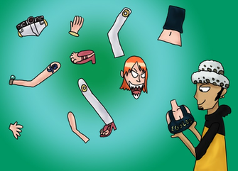 Nami Vs Law By Dor20