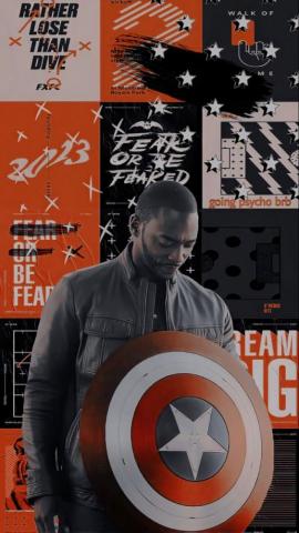 Captain America Sam Wilson Falcon Background Marvel