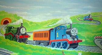 Thomas The Tank Engine And Friends Childrens Kids Wallpaper Border