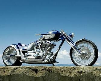 Royal Chopper Motorcycle HD Wallpaper Stylish