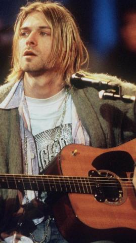 Kurt Cobain Background Mobile iPhone