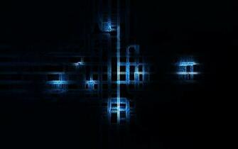 Wallpaper Squares Style Neon Glow