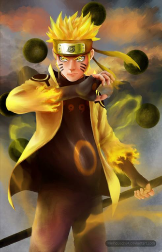 Naruto Six Paths Sage Mode By Minhquach94