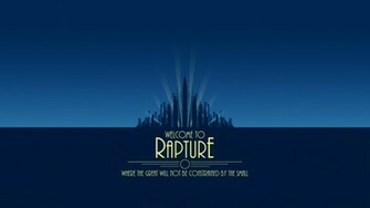 Rapture Bioshock Blue Wallpaper