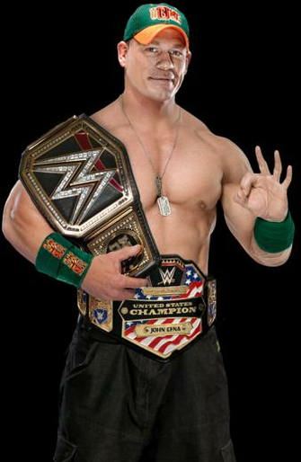 John Cena Wwe And Us Champion By Nibble T