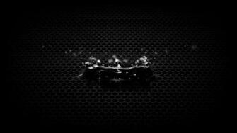 Black Mesh Water By Nick Desktop Wallpaper