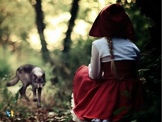 Red Riding Hood Wallpaper