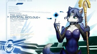 Star Fox Character Wallpaper Gallery Krystal Archive