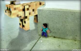 Minecraft Ocelot Wallpaper Little