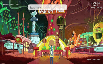 Rick And Morty HD Wallpaper New Tab