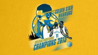 Golden State Warriors Nba Basketball Poster Wallpaper