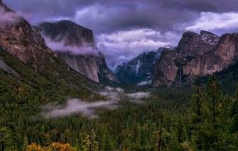 Wallpaper Yosemite National Park Usa California