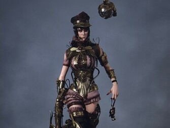 Steampunk Computer Wallpaper Desktop Background Id
