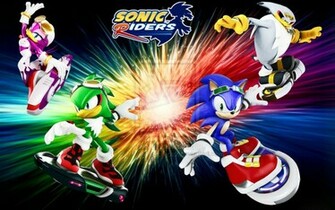 Sonic Riders Wallpaper Happy