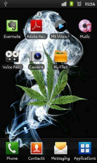Marijuana 3d Live Wallpaper Screenshot