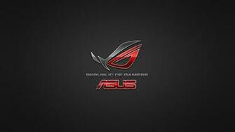 Beautiful Image Of Asus Rog Wallpaper Republic Gamers Logo Red