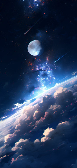 Aesthetic Space Wallpaper