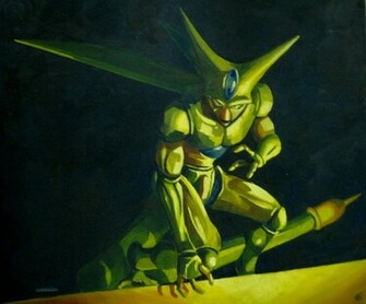 Dragon Ball Z Wallpaper Imperfect Cell