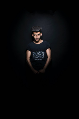 Male Model Black Wallpaper