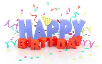 Happy BirtHDay Artist Wallpaper Desktop