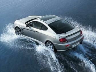 Hyundai Tiburon Wallpaper Lights Cars