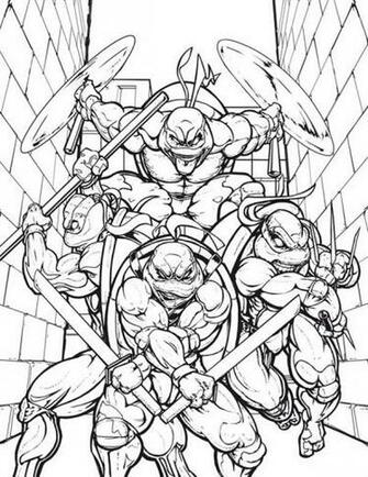 Super Realistic Wallpaper Teenage Mutant Ninja Turtles For Coloring