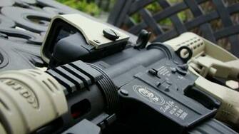 M4a1 Weapon Gun Military Rifle Police D Wallpaper