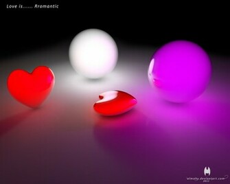 Love Is Romantic Wallpaper 3d Papel De Parede Fondos